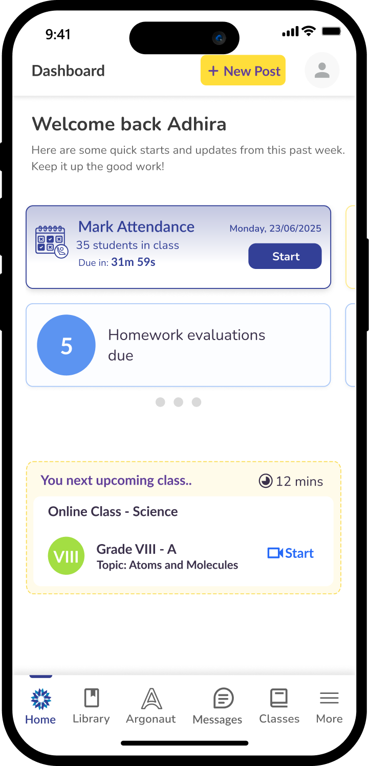 Marking Student Attendance - Argus Support Hub